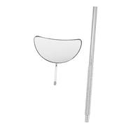 NULYLU 1pezzi Specchio Per Ispezione Ciglia Specchio Per Innesto Ciglia Strumento Per Salone Di Bellezza Leggero e Portatile Superficie Antiappannimento Visione Cristallina Materiale