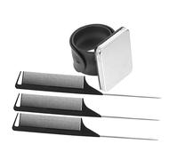 NULYLU 1set Cuscinetto Magnetico Per Spilli Con Bracciale Accessorio Multiuso Per Parrucchieri e Design Elegante e Pratico Per Cucito e Acconciature