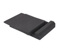 NULYLU 1set Pannelli Isolanti Acustici Regolabili Per Monitor Da Design Multifunzionale Per Riduzione Risonanza e Eco Materiale Ignifugo Nero
