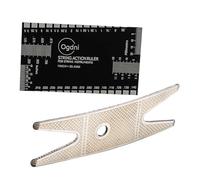 NULYLU 1set Strumenti Per Misurazione Chitarra e Violino Righello Per Azione Delle Corde e Kit Di Regolazione Accessori Pratici e Portatili Per Musicisti e Appassionati Di Chitarra