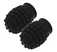 NULYLU 2 Pezzi Protezioni Testa Bacchette Silicone Tappi Sordina Riducono Rumore Per Esercitarsi Casa