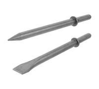 NULYLU 2 Pezzi Punte per Scalpello in Acciaio Resistente Agli Urti Installazione Rapida, Adatte per Muratura e Calcestruzzo in Demolizione e Estrazione Mineraria