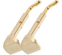 NULYLU 2 Pezzi Viti per Mentoniera Violino in Ottone Oro, Accessori per Violino Portatili e Resistenti per Prevenire la Caduta dello Strumento