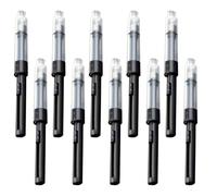 NULYLU 20pezzi Assorbitore di Inchiostro per Penna Stilografica Push-pull Accessorio Pratico per Riempimento Rapido Dispositivo di Assorbimento Inchiostro per Studenti e Amanti