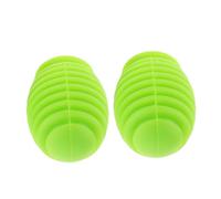 NULYLU 2pezzi Bacchette Silenziose Per Batteria in Silicone Punta Silenziosa Per Bacchette Accessori Per Batteria Per Pratica Quasi