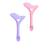 NULYLU 2pezzi Eyeliner Stencils Silicone Per Makeup Strumenti Riutilizzabili Per Disegnare Eyeliner e Mascara Per Donne e Novizie Del Trucco Colori