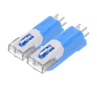 NULYLU 2pezzi Needle Replacement for Turntable Durable Phonograph Needles for Record Players Easy Installation Exceptional Audio Quality