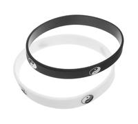 NULYLU 2pezzi Silicone Tai Per Braccialetti Sportivi Al Taoismo Accessori Per e Attività Comfort