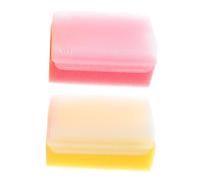 NULYLU 2pezzi Spugna Massaggiantper Bagnetto Di Spazzole Sensoriali Perfetta Per La Della Sensibile Per Relax Del Colori Pastello