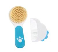 NULYLU 2set Spazzole Per Capelli Per Ragazzo Ragazza Ragazza Setole Morbide Naturali e Pettine Per Cura Dei Capelli Delicati Dei Ragazzo Piccoli Per Uso Quotidiano Pulizia Della Crosta