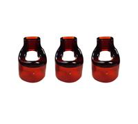 NULYLU 3 Pezzi Bocchino per Flauto Resistente 23mm, Accessori Musicali per Principianti e Professionisti, Bocchino Ausilio al Soffio Compatibile 6 Fori e 8 Fori, Facile da Installare