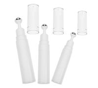 NULYLU 3pezzi Bottiglie Roller Per Crema Contorno Occhi Flaconi Vuoti Ricaricabili Per Essenziali e Profumi Design Massaggiante e Portatile Per Viaggi