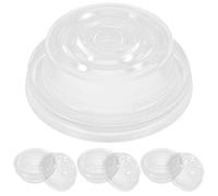 NULYLU 4 Pezzi Accessori per Tiralatte in Silicone Pompa a Vuoto per Allattamento Facile da Pulire Resistente per Uso Domestico e Centri di Confinamento