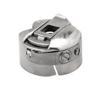 NULYLU 4 Pezzi Avvolgitori in Metallo Argento per Macchina da Cucire con Navetta Piatta, Resistenti e Facili da Usare, Accessorio Indispensabile per Cucito Professionale