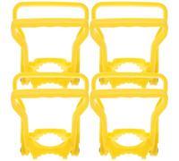 NULYLU 4 pezzi Manici Sollevamento Bottiglie Acqua Gialla Pz Ergonomici Portabottiglie Resistenti per Trasporto Facile Sforzo di Secchi d Acqua