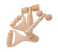 NULYLU 4pezzi Massaggiatori Ergonomici Per Piedi e Collo Strumenti Di Massaggio Compatti Per Sollievo Muscolare Facili Da Trasportare e Utilizzare Casa o Viaggio