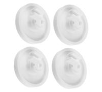 NULYLU 4pezzi Supporto Ruote Per Lavastoviglie Kit Di Riparazione Per Cesto Inferiore Facile Da Installare e Durevole Accessorio Per Lavastoviglie