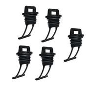 NULYLU 5 Pezzi Kit Tappi Scarico Scafo Nylon Resistenti per Kayak Canoa Barca Accessori Sostitutivi Facili da Installare per Campeggio e Pesca