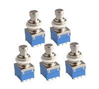 NULYLU 5pezzi Effetti Per Chitarra in Metallo Connettore Pin True Bypass Per Bypassare Circuiti Non Calibrati Stomp