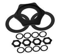 NULYLU 5sets Anelli Antiscivolo Per Microfono Accessori Per Microfoni Senza Fili Palco Per Ktv e Eventi Dal Protezione e Pratica
