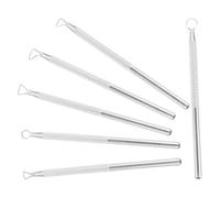 NULYLU 6 Pezzi Strumenti per Scolpire Argilla con Manico Ergonomico Spatole per Modellare Ceramica e Pasta Modellare Resistenza e Presa Antiscivolo per Progetti Creativi di Argilla e