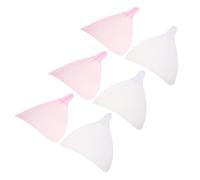 NULYLU 6 Pezzi Visiera Protettiva Trasparente in Plastico per Parrucchieri e Truccatori, per Saloni di Bellezza e Make-up Professionale
