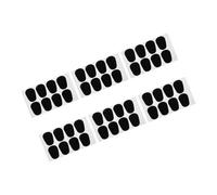 NULYLU 60 Pezzi Cuscinetto per sassofono patch di bocchino clarinetto adesivo patch di bocchetto del clarinetto bocchino pad sassofono bocchetto di bocchetto sax tenore Gel di silice Nero