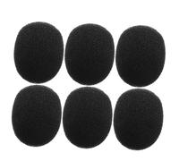 NULYLU 6pezzi Copertura Per Microfono Lavalier Parabrezza Antivento Per Microfoni Wireless e Headset Per Registrazioni Professionali e Vlogging