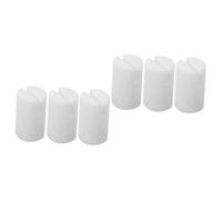 NULYLU 6pezzi Dado Osso Per Banjo Corde Sostituzione Dado Materiale Di Osso Per Banjo Con Miglioramento Del Suono e Prolungamento Della Risonanza Accessori Per Musicisti