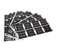 NULYLU 80 Pezzi Etichette Bibbia in Pu Nero per Studio Biblico, Facili da Trovare Copertura Completa, per Artigianato e Appassionati della Bibbia