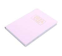 NULYLU Agenda Tascabile 2026 A7 Mini Planner Settimanale Copertina in PU Liscia Resistente per Pianificazione in Movimento e Scrittura Nitida