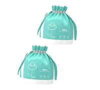 NULYLU Asciugamani Monouso per Viso in Cotone 2 Pezzi 40 Fogli, Salviette Struccanti Spesse Asciutte e Bagnate, Assorbenti e Resistenti per Uso Termale, Estetico e Viaggi