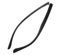 NULYLU Aste Di Ricambio Per Occhiali, Bracci Di Riparazione Ergonomici Design Aerodinamico Neri, Coppia Di Accessori Per Montature Resistenti e Comode Per Uso Quotidiano