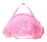 NULYLU Borsa da Danza Scomparto Separato Design Versatile Rosa Oxford e Nailon per Organizzare Scarpe e Abbigliamento, Elegante e Sofisticata per Bambine per Danza