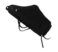 NULYLU Borsa Per Saxofono e Shockproof Con Tracolla e Maniglia Zaino Per Strumenti Musicali Nero