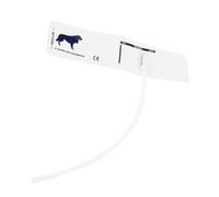 NULYLU Bracciale per Misurazione della Pressione Sanguigna in Tpu e Non Tessuto, 1 Pezzo, per Animali Domestici, Adatto per Monitoraggio Pressione Animali da Compagnia