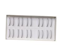 NULYLU Ciglia Finte per Pratica Extension, 10 Paia Autoadesive, Regolabili e Mimica Naturale per Manichino e Formazione Trucco Professionale