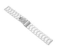 NULYLU Cinturino Smart Hr Trasparente 20 MM in PC, Compatibile per Garmin 3/HR, Bracciale per smartwatch, per attività sportive Uomo e Donna
