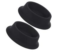 NULYLU Ciotola Schiumosa da Barba in Silicone 2 Pezzi, Contenitore Portatile per Pulizia Barba e Miscelazione Saponi, Accessorio per Rasatura Uomo, Adatto per Viaggi e Uso Quotidiano