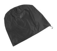 NULYLU Copertura Installazione Facile per Barbecue in Poliestere Tonda Piccola Nero Resistente alle Intemperie per Giardino e Griglie a Carbone o Kettle