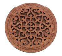 NULYLU Copriforo per Chitarra Acustica in Legno Design a Pattern Intagliato Creativo, Riduce Feedback e Blocca Rumore Indesiderato per Chitarre da 41 Pollici