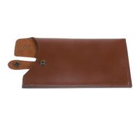 NULYLU Custodia Protettiva per Coltelli da Cucina in Plastico Marrone, Design Elegante e Facile da Riporre, per Regali Housewarming