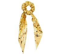 NULYLU Elastici Per Chioma Con Fiocco Di Paillettes Glitterate Scrunchies Per Donne Con Nastro Elastici Con Paillettes E Glitter Per Matrimoni E Eventi