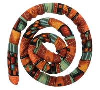 NULYLU Elastico Per Capelli Spirale Ethnic Style Fascia Morbida e Leggera Per Dreadlocks e Code Di Cavallo Accessorio Per Capelli Ricci Supporto Flessibile Per Acconciature Boho Uomo e Do