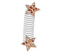 NULYLU Fermaglio Per Invisibile Con Pettine Fissatore Per Acconciature Da Donna Accessorio Elegante Per Trucco e Della Stella Leggero e Facile Da Usare