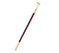 NULYLU Grattaschiena Legno Con Perline Strumento Massaggiante Per Prurito Manico Lungo Ottone e Legno Per Comfort e Durabilità Per Schiena e Parti Del Corpo Attrezzo Per Sollievo Da