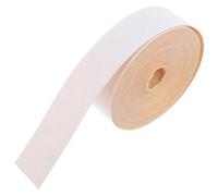 NULYLU Nastro Adesivo per Bordatura Paralume Resistente, Striscia Autoadesiva Bianco Avorio Opaco 6 Metri, Accessorio per Restauro e Rifinitura Paralumi, Uso Domestico e Commerciale