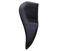 NULYLU Pettine in Corno Naturale Con Denti Fini Strumento Per Massaggio Dei - Pettine Statico Per Parrucchieri