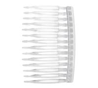 NULYLU Pettine Trasparente per Chioma Donna 10 Pezzi in Abs Denti Dritti Accessorio Quotidiano Stile Classico Semplice Raffinato
