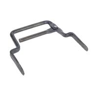 NULYLU Pinze Regolabili per Mattoni in Ferro Nero, Strumento Manuale per Sollevamento e Trasporto Mattoni, per Cantiere Edile e Massoneria